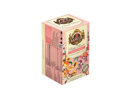 Basilur Without Hibiscus Peach & Apricot přebal 20x1,8g bez ibišku