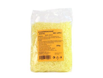bezlepkove testoviny vlasove 250g pova