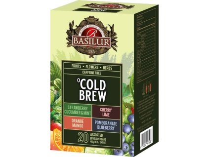 Basilur Cold Brew Assorted přebal 20x2g