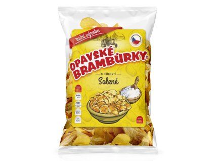 Opavské brambůrky solené 75g
