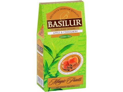 Basilur magic green Apple & Cinnamon - jablko a skořice