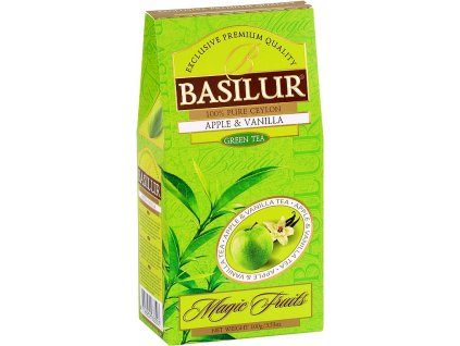 Basilur magic green Apple & Vanilla - jablko vanilka