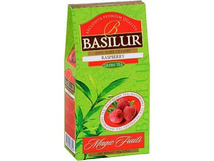 Basilur magic green Raspberry - malina