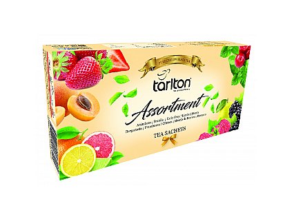 Tarlton kolekce černých čajů 10 příchutí 100x2g