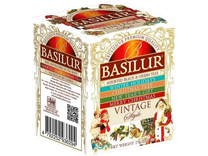 Basilur vintage assorted přebal 8x2g a 2x1,5g