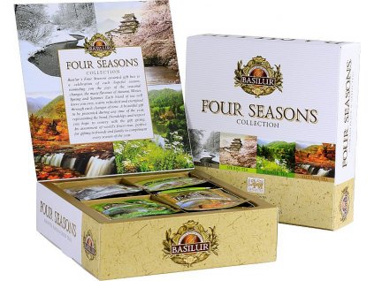 Basilur Four Seasons Assorted přebal 40 gastro sáčků