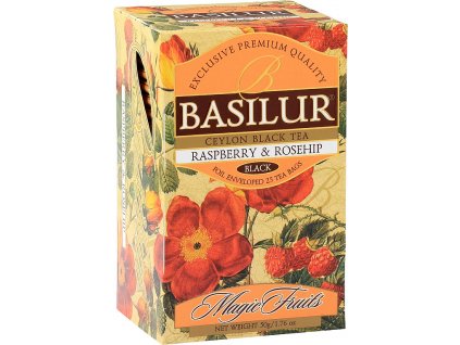 Basilur Magic Raspberry & Rosehip přebal 25x2g
