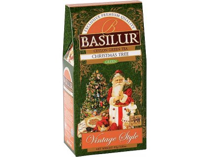 Basilur Vintage Christmas Tree papír 85g