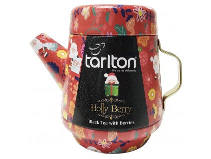 Tarlton Tea Pot Holly Berry Black Tea plech 100g