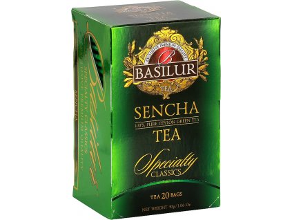 Basilur Specialty Sencha přebal 25x1,5g