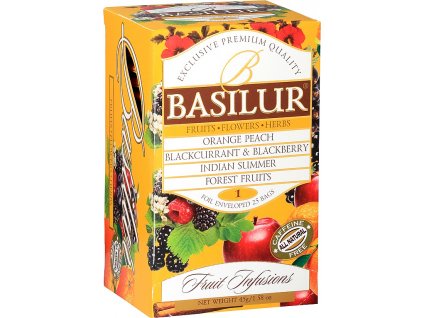 Basilur Fruit Infusions Assorted Vol. I. přebal 25x1,8g