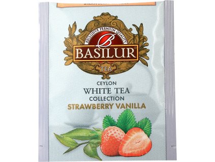 Basilur Horeca White Tea Strawberry Vanilla 1 sáček