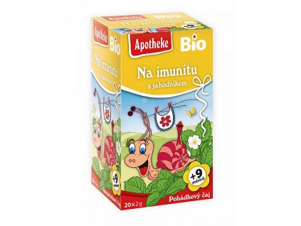 Apotheke BIO Na imunitu s jahodníkem 20x2g