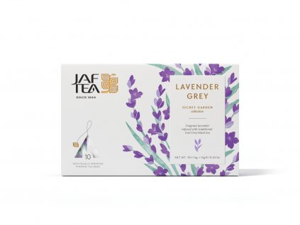 JAFTEA Secret Garden Lavender Grey pyramidové sáčky 10x1,5g
