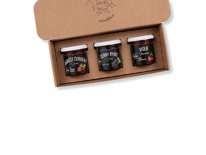 Džemový balíček Great taste awards  | oceněné džemy | dárkové balení | Great Taste Awards
