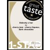 Višeň pomazánka - griotka, hořká čokoláda