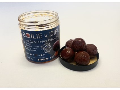 Jahoda-losos - Boilie v dipu