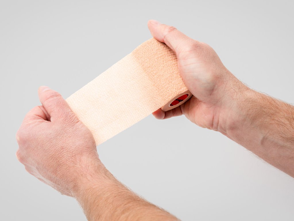 Bandážovanie – ukážka