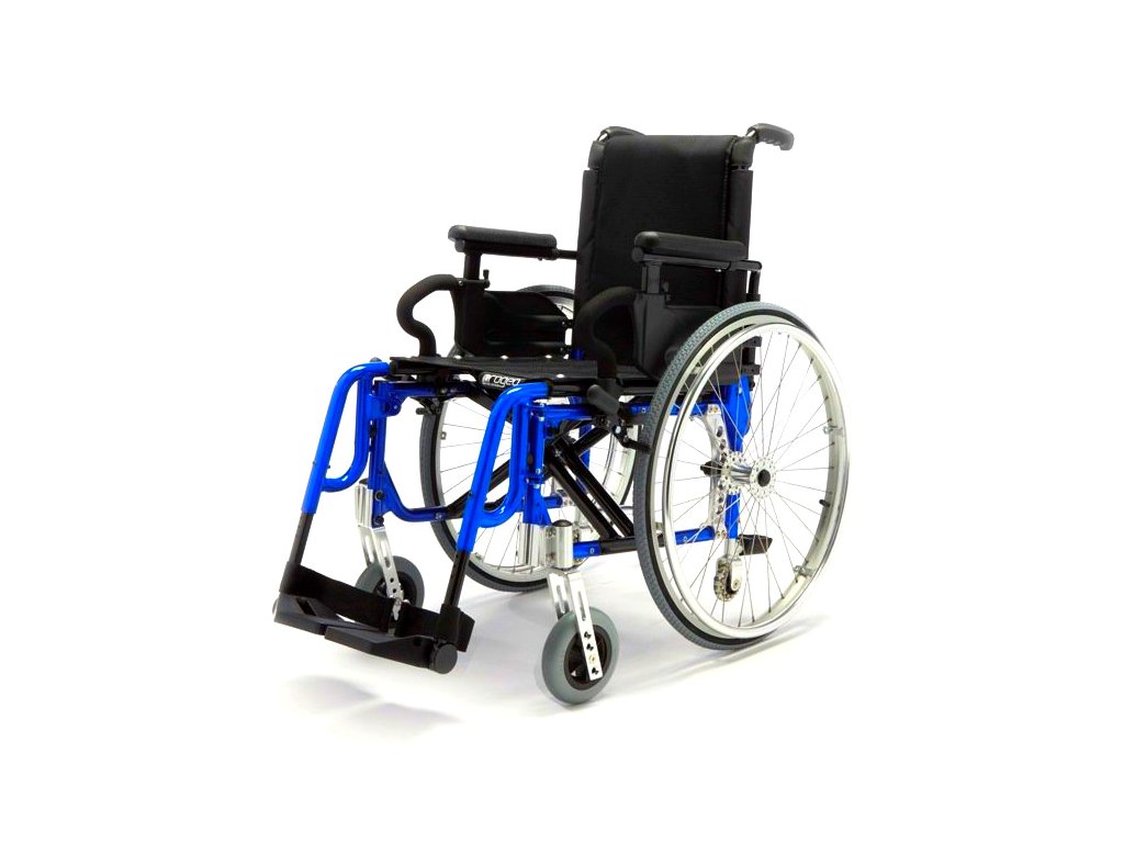 Invalidný vozík variabilný, Progeo Basic Light Plus - Blue