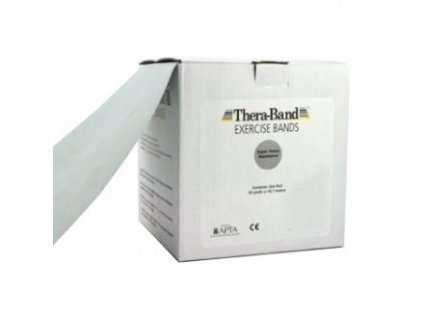 Thera-Band posilňovacia guma 45,5 m, strieborná, super silná