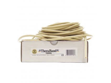 Thera-Band Tubing 30,5 m, béžová, veľmi slabá