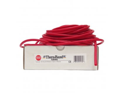 Thera-Band Tubing 30,5 m, červená, stredne silná