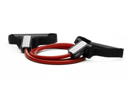 SKLZ Resistance Cable set Medium, Odporová červená guma s držadlami (stredná)
