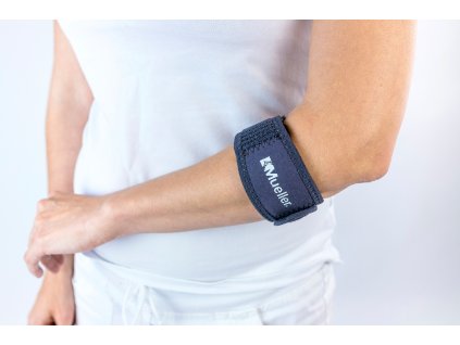 Mueller Adjust-to-Fit Tennis Elbow Support, prúžok na tenisový lakeť s gélovým vankúšikom