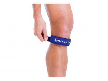 Mueller Jumper's Knee Strap Blue, podkolenná páska modrá