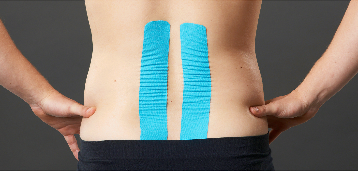 Podrobný návod jak tejpovat záda