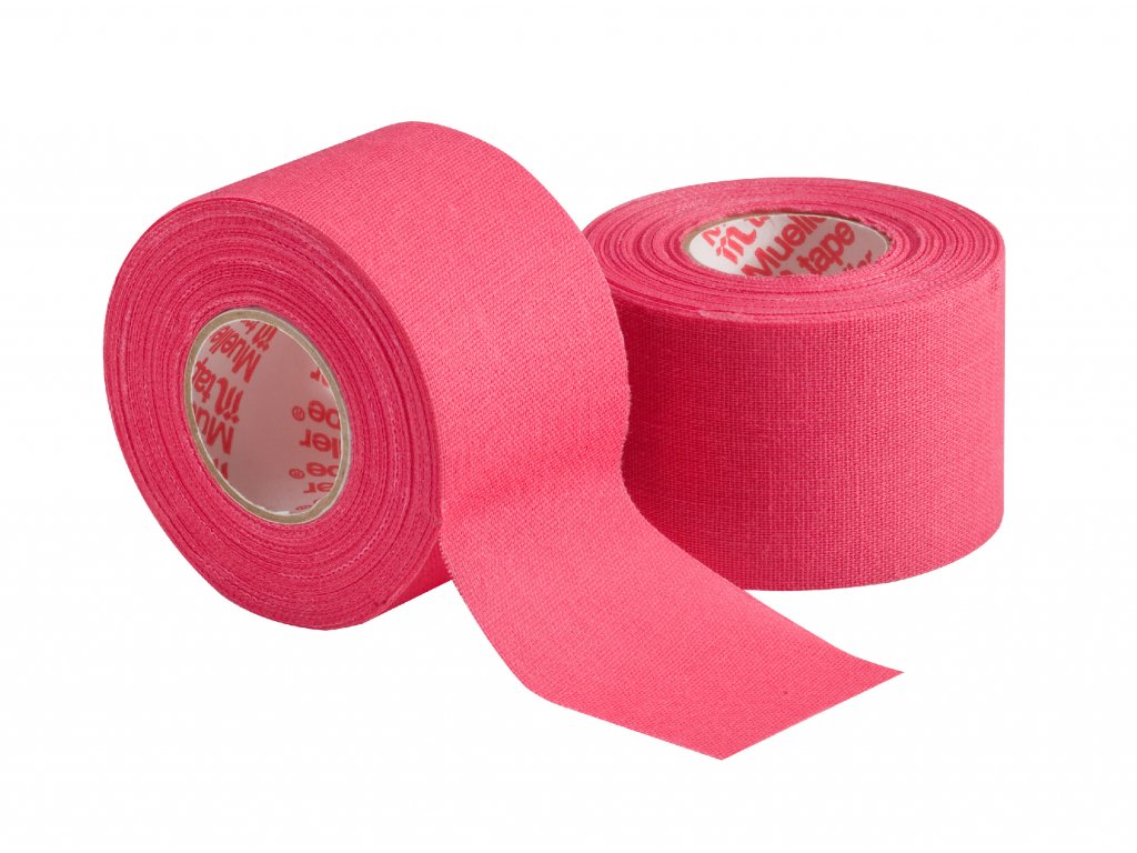 Mueller MTape® Team Colors, fixační tejpovací páska 3,8cm, růžová