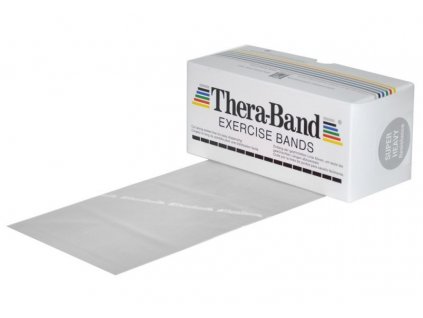 Thera-Band posilovací guma 5,5 m, stříbrná, super silná
