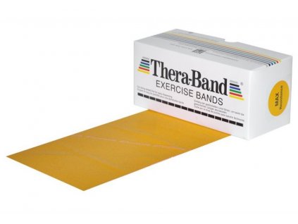 Thera-Band posilovací guma 5,5 m, zlatá, max. silná