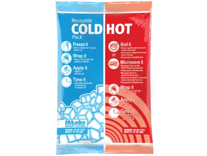 Mueller Reusable Cold/Hot Pack, chladivý/hřejivý sáček, 15 x 22 cm