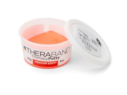 THERA-BAND Therapy Putty, terapeutická hmota 85g, červená, středně měkká