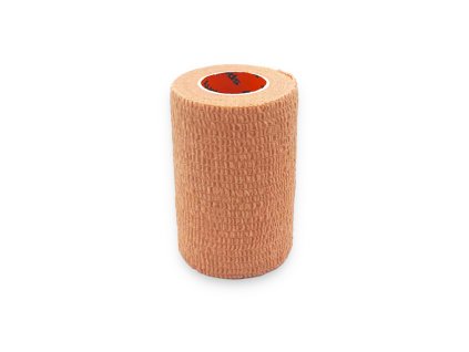 Spophy Cohesive Bandage Beige, biodegradabilní samodržící bandáž béžová 7,5 cm x 4,5 m