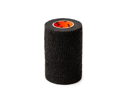 6931346750233 SPOBANBL7 Spophy Cohesive Bandage Black, biodegradabilní samodržící bandáž černá 7,5 cm x 4,5 m