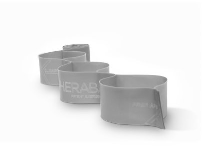 Image Large THER CLX 5ft Resistance Band Rolled Silver