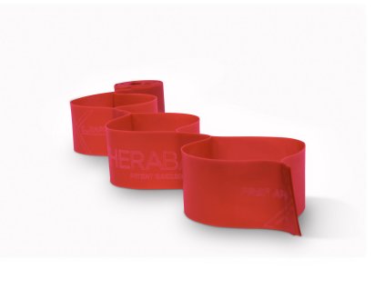 Image Large THER CLX 5ft Resistance Band Rolled Red