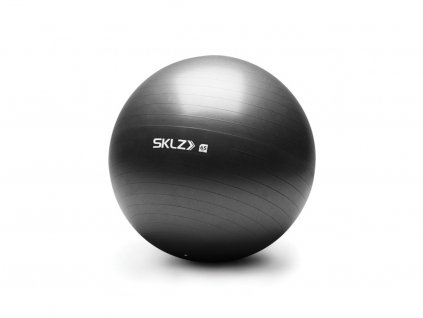 SKLZ Stability Ball, gymnastický míč 65 cm, tmavě šedý + Dárek dle vašeho výběru