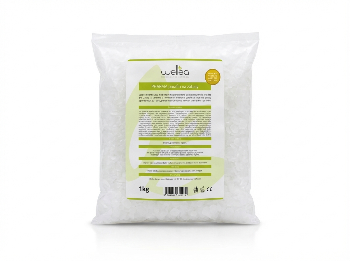 PHARMA Parafín na zábaly, perličky, 52°C, 1 kg