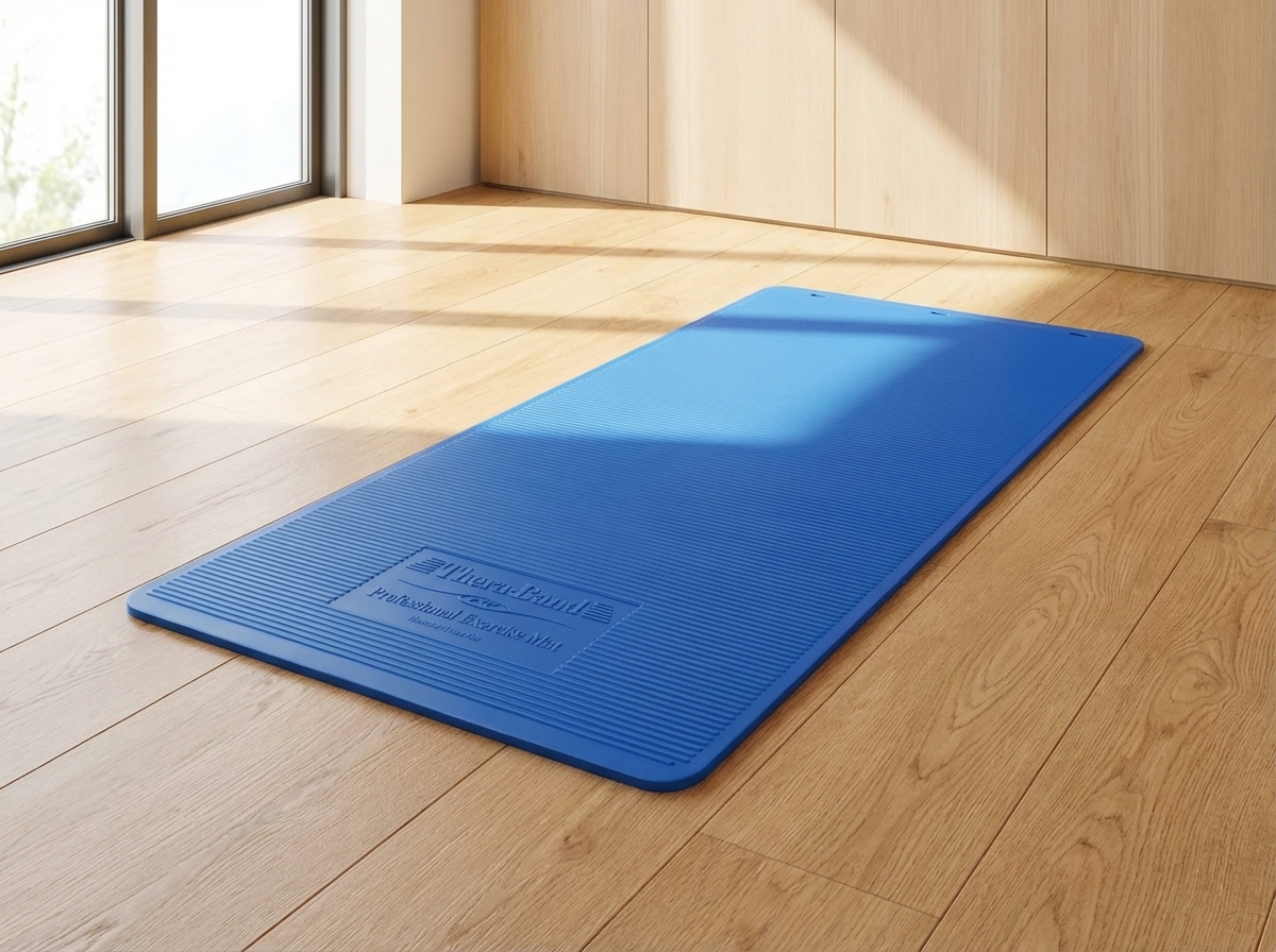 Thera-Band podložka na cvičení, 190 cm x 100 cm x 1,5 cm, modrá