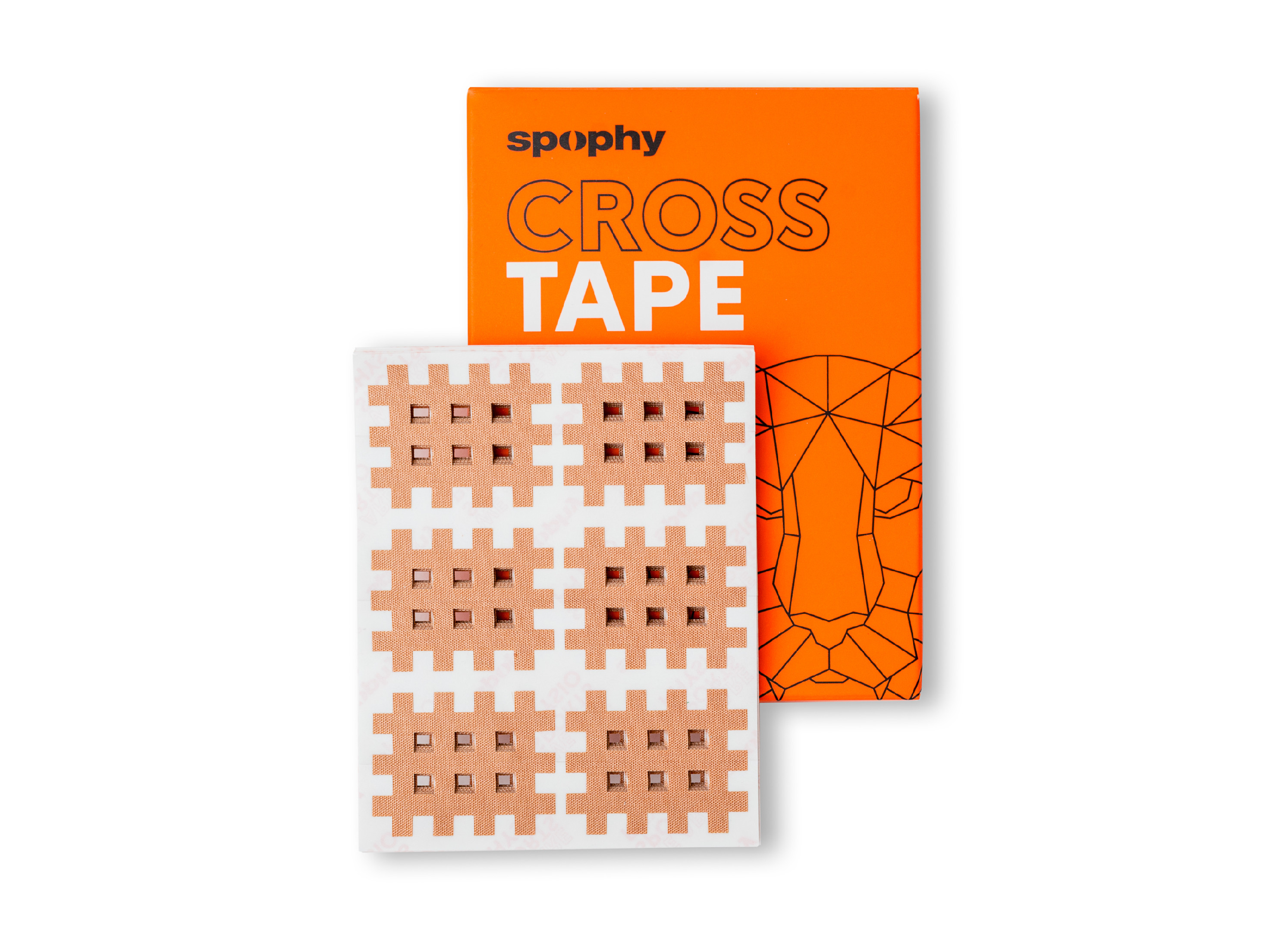 Spophy Cross Tape, 3,6 x 2,8 cm - 120 ks