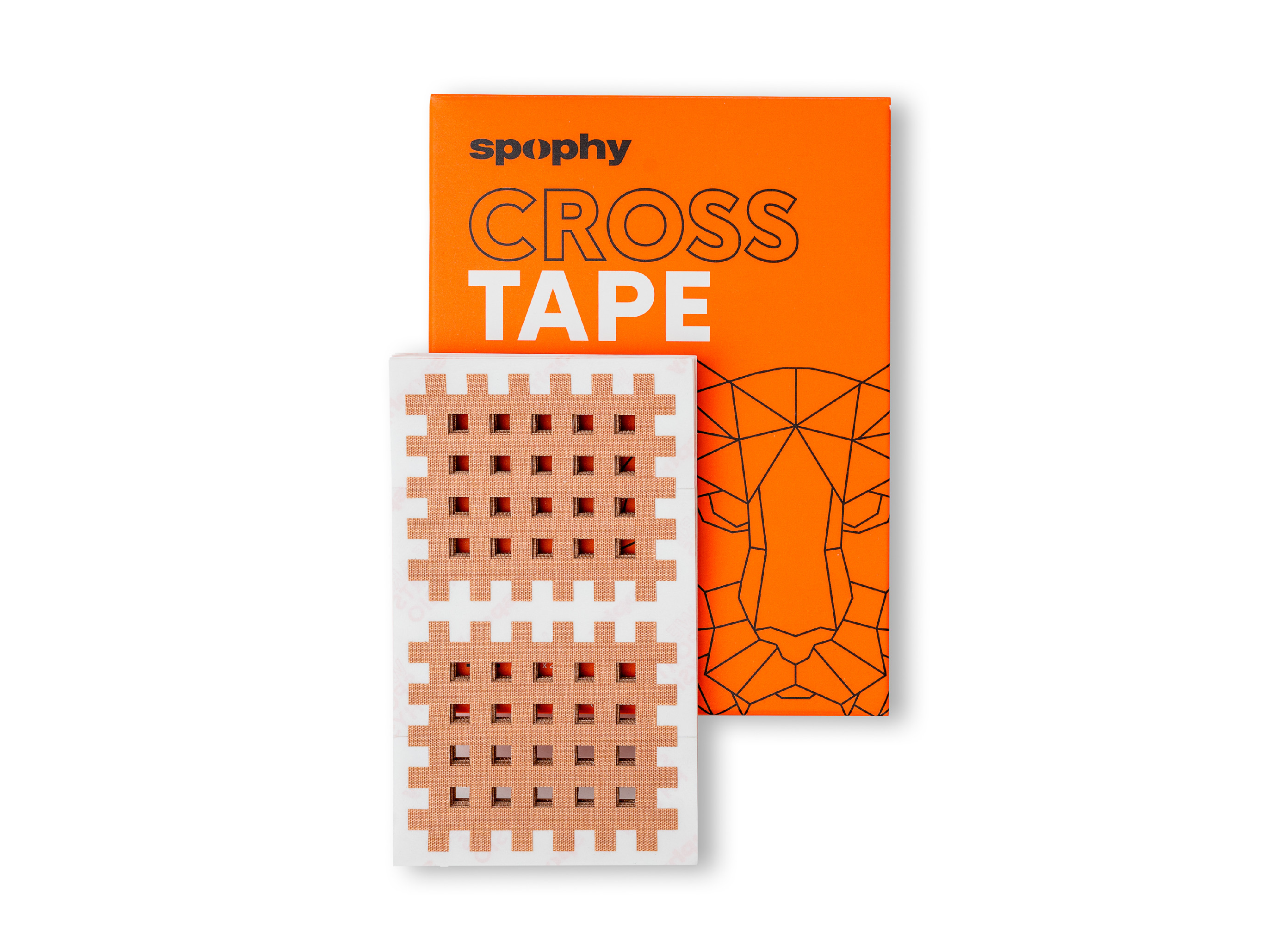 Spophy Cross Tape, 5,2 x 4,4 cm - 40 ks