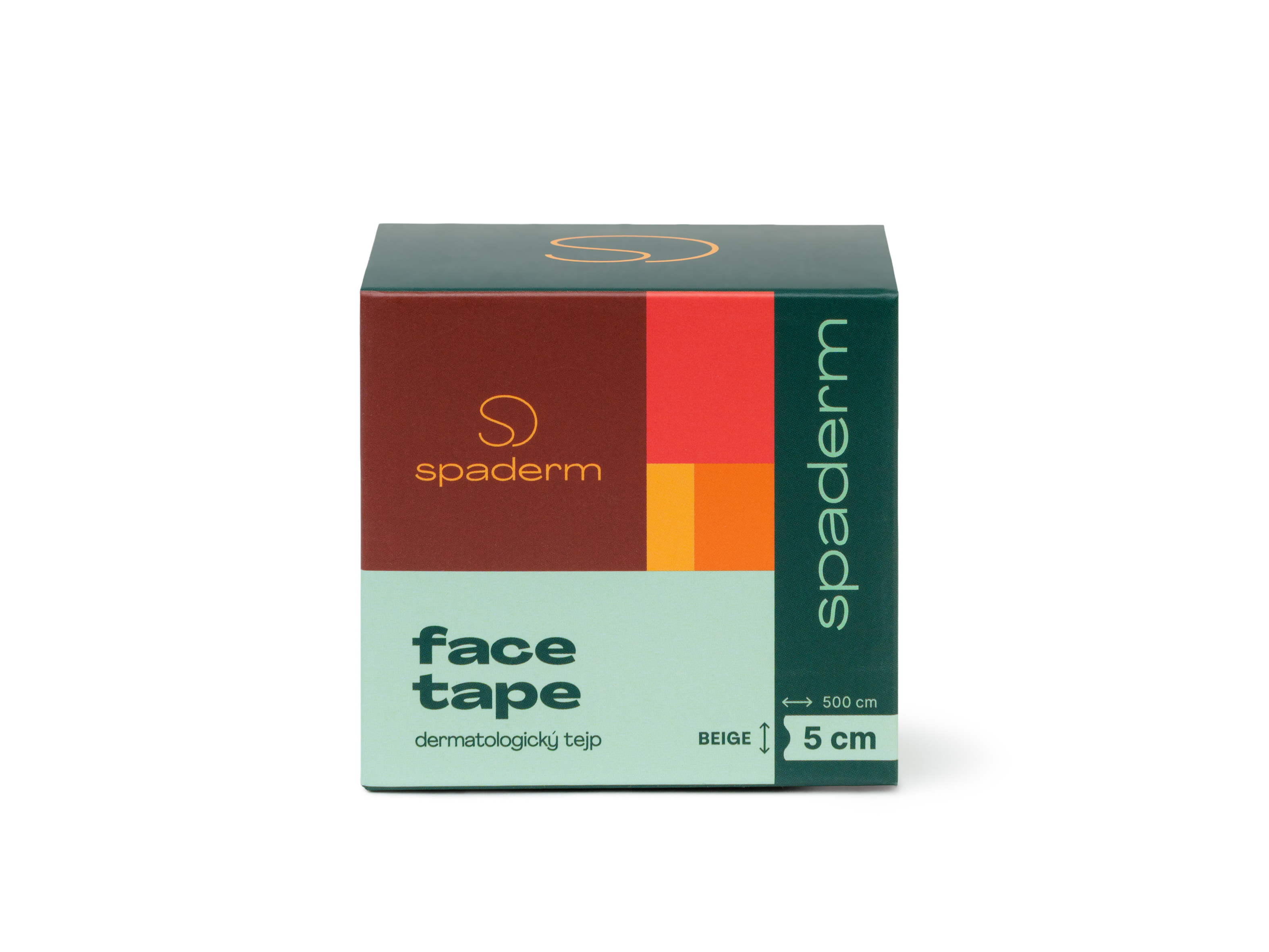 Spaderm Face Tape, tejpovací páska na obličej, 5 cm x 5 m (obrázek 3)