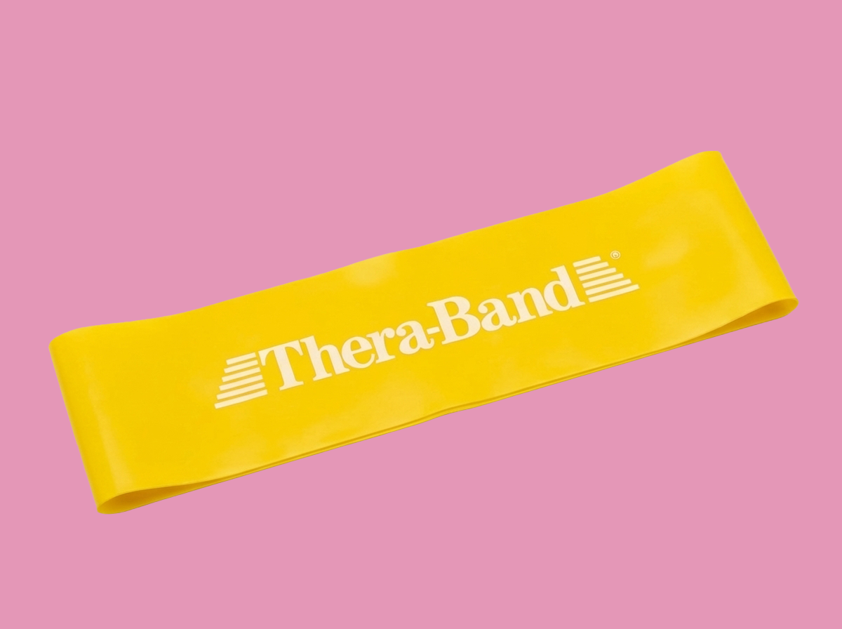Thera-Band Loop 7,6 x 30,5 cm, žlutá, slabá