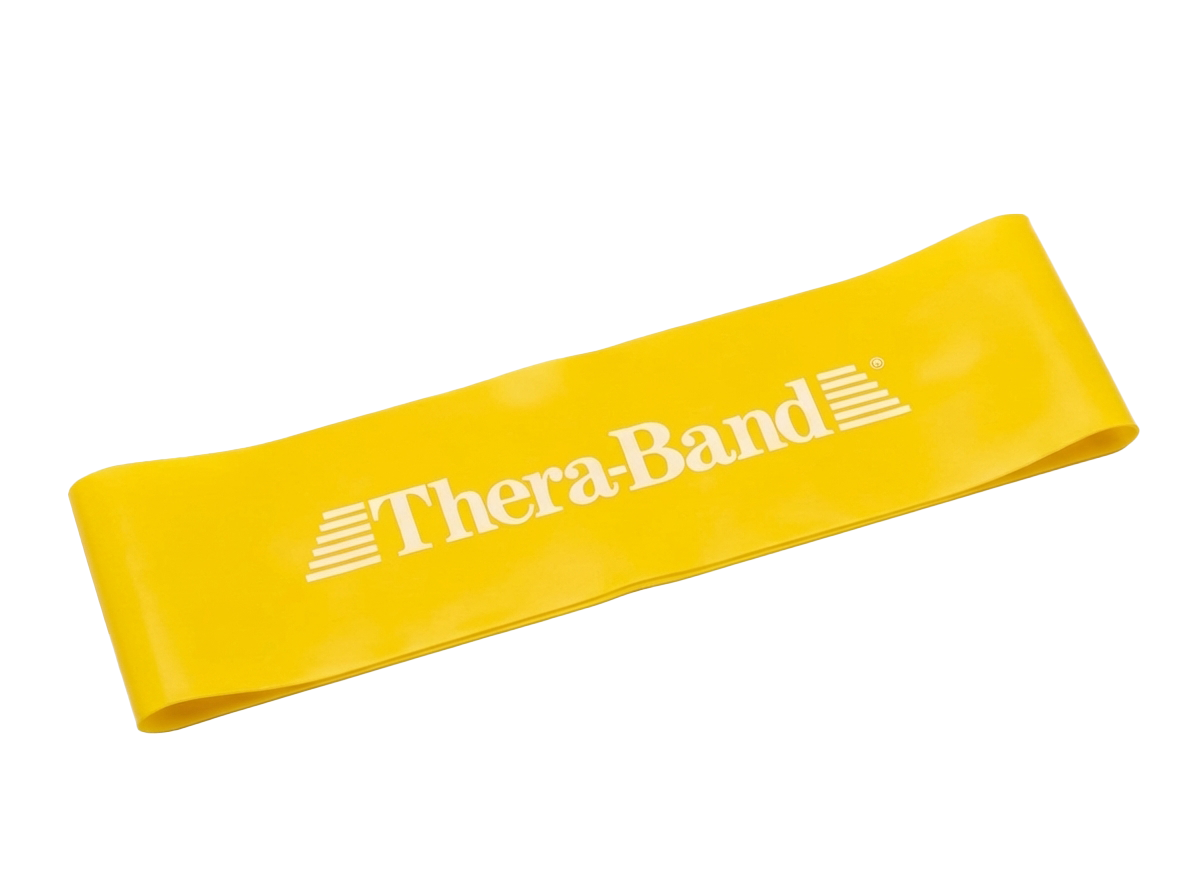 Thera-Band Loop 7,6 x 30,5 cm, žlutá, slabá