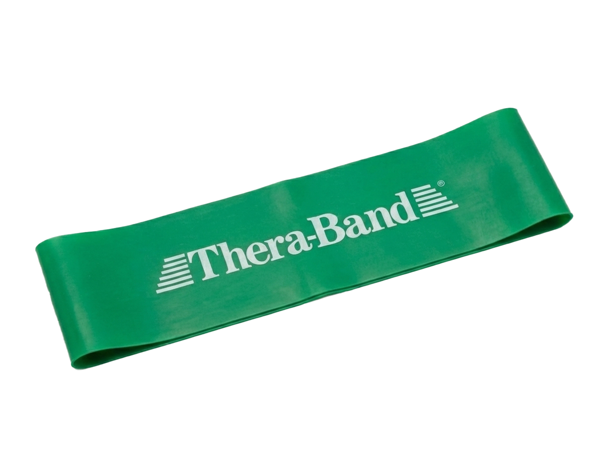 Thera-Band Loop 7,6 x 30,5 cm, zelená, silná