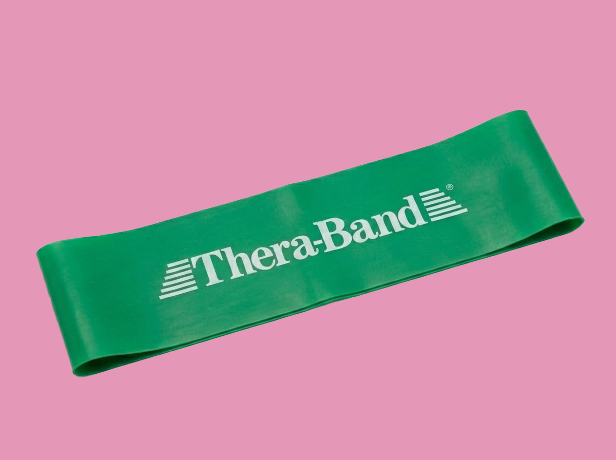 Thera-Band Loop 7,6 x 30,5 cm, zelená, silná