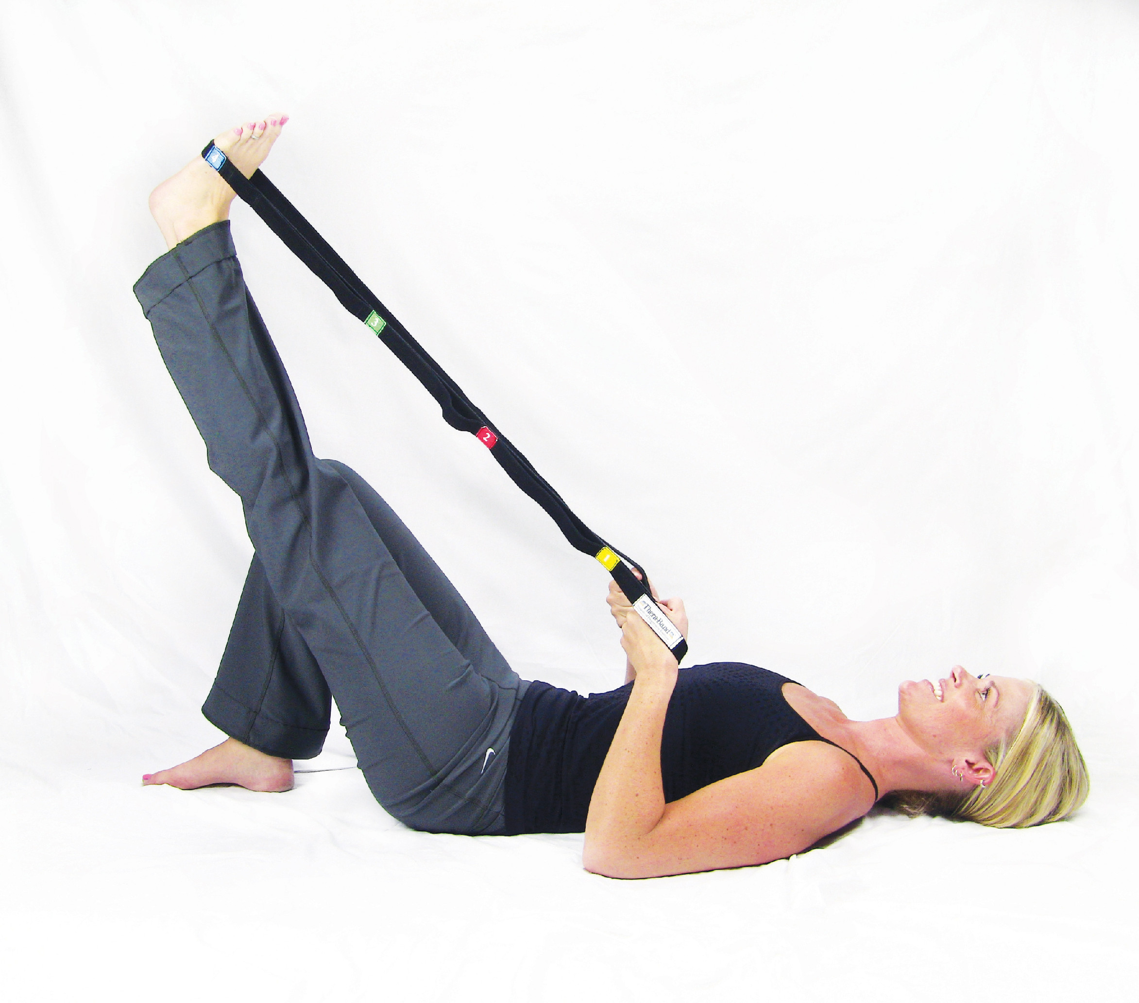 Thera-Band Stretch Strap, univerzální posilovací smyčky